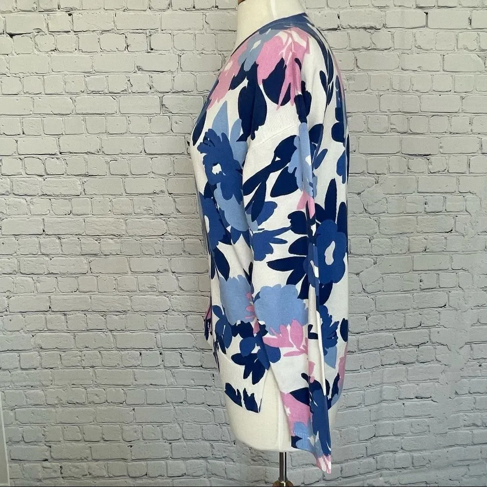 Floral Cardigan Sweater - Picture 4 of 6